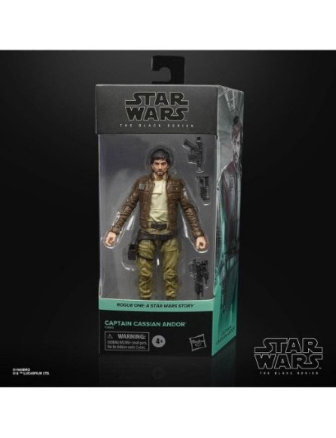 Immagine di STAR WARS SERIE NERA CAPITAN Action Figure da Collezione