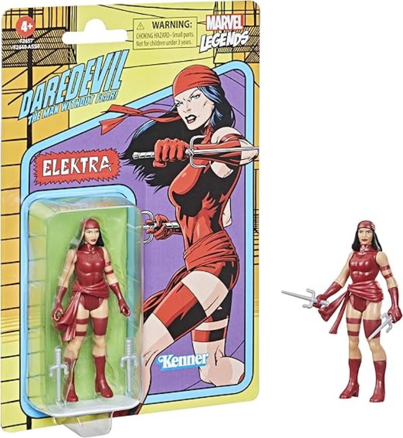 Immagine di AVENGERS ELEKTRA Marvel Daredevil Elektra Figura 9,5cm Hasbro