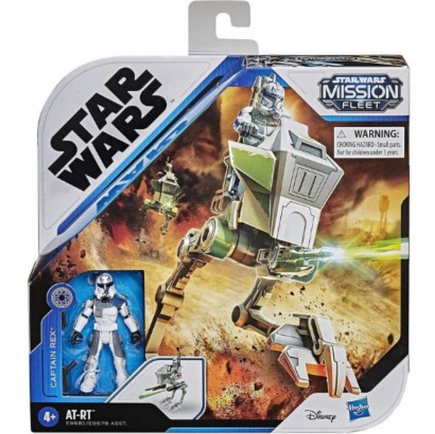 Immagine di STAR WARS CAPITAN REX Mission Fleet Captain Rex + At-rt Set Figure Hasbro