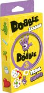 Immagine di DOBBLE Dobble Classic Blister Eco, Versione Mini, Divertente Gioco di Carte per Tutta la Famiglia, 5 mini giochi, 2-8 Giocatori
