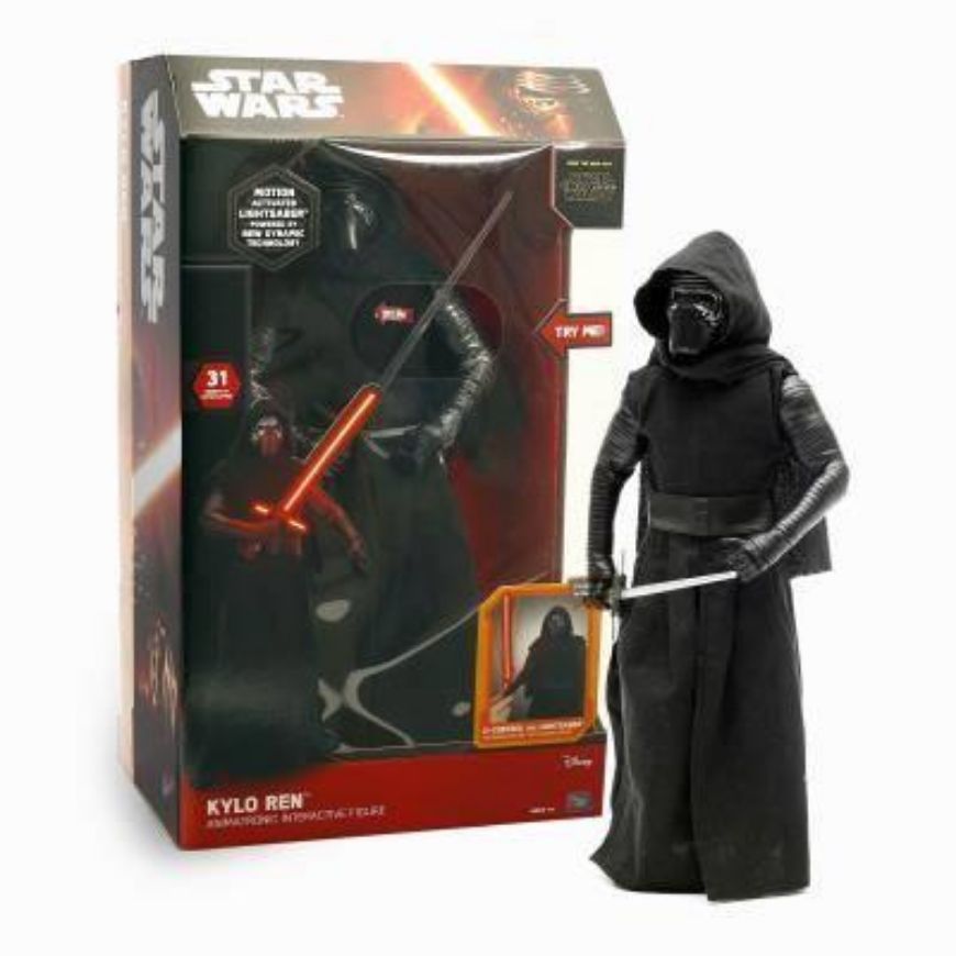 Immagine di STAR WARS KYLO L Disney Star Wars Il Risveglio della Forza Personaggio Interattivo Kylo Ren con Luci e Suoni, Altezza 44 cm