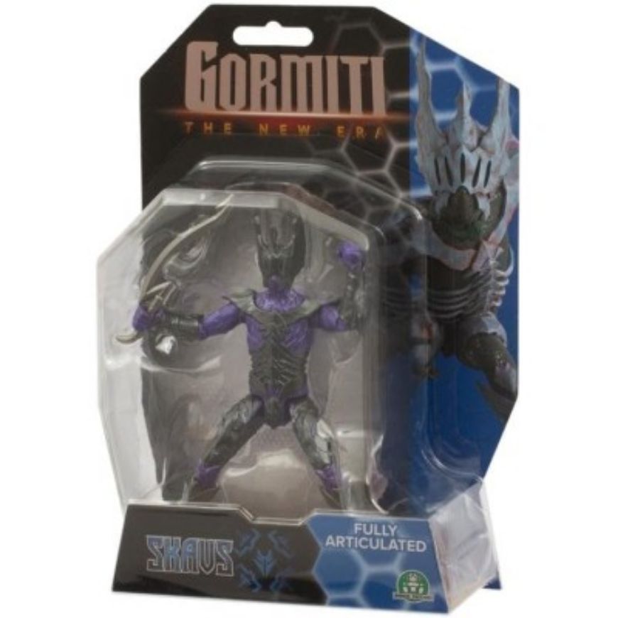Immagine di GORMITI SKAVS, Cattivo Skavs, Action Figure Villain Da 15 Cm Articolato, Rivale Con Arma Lama Uncinata