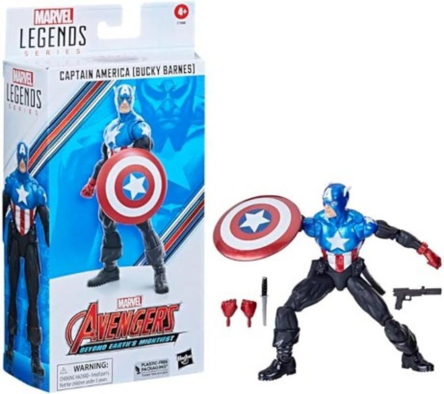 Immagine di MARVEL LEEGEND SERIES AVENGERS Avengers: Beyond Earth's Mightiest Marvel Legends figurine Captain America