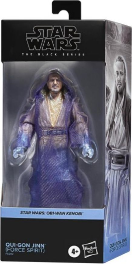Immagine di STAR WARS SERIE NERA QUI QUO The Black Series, Qui-Gon Jinn, Action Figure ispirate alla Serie Obi-WAN Kenobi