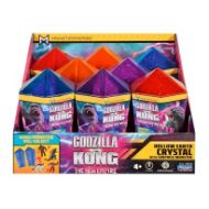 Immagine di GOZILLA GONG MINI, X Kong Mini Personaggi In Cristallo - Personaggi Alti 5 Cm All'Interno Di Cristalli Di Colore Differenti, Modello Casuale