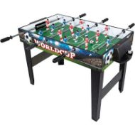 Immagine di WORDCUP, Teorema Giocattoli, calcio balilla edizione worldcup, biliardino da casa con 2 palline e segnapunti e aste telescopiche