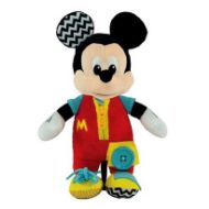 Immagine di PELUCHE TOPOLINO, Disney Baby Clementoni - Baby Mickey Dress Me Up, Topolino Peluche da Vestire, Gioco Educativo Metodo Montessori, Sviluppa Manualità e Sensorialità