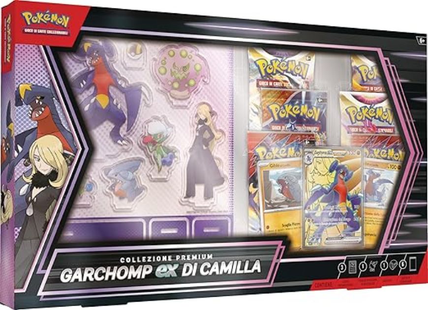 Immagine di POKEMON COLLEZIONE PREMIUM GARCHOMP EX DI CAMILLA