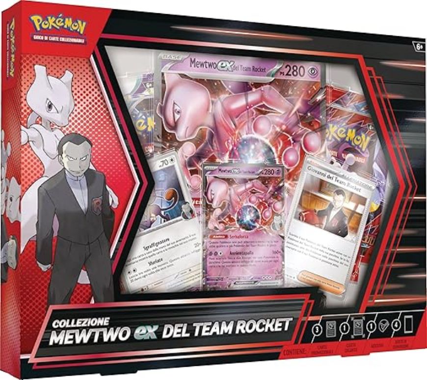Immagine di POKEMON COLLEZIONE MEWTWO EX DEL TEAM ROCKET
