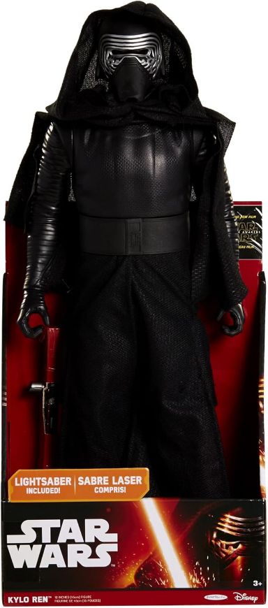 Immagine di STAR WARS KYLO M Star Wars Il Risveglio della Forza, Personaggio Gigante Kylo Ren con Braccia e Gambe snodate, Altezza 50 cm