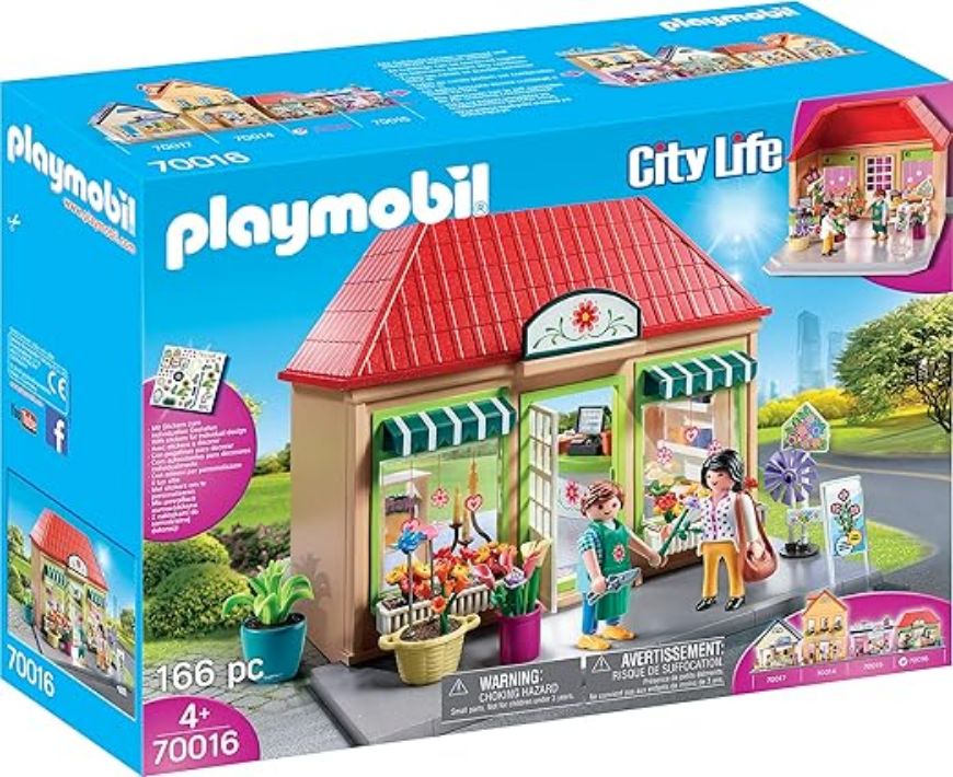 Immagine di PLAYMOBIL CITY LIFE GARDEN 70016, My Flower Shop