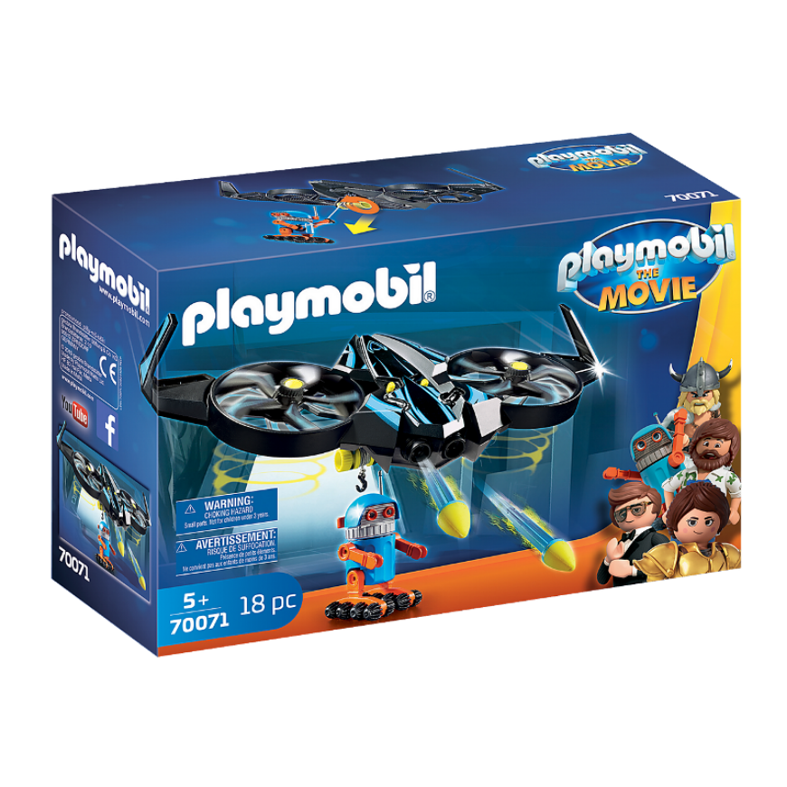 Immagine di PLAYMOBIL MOVIE ROBOTITRON 70071 - Robotitron con drone