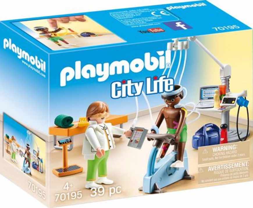 Immagine di PLAYMOBIL DOTTORE 70195, Fisioterapista