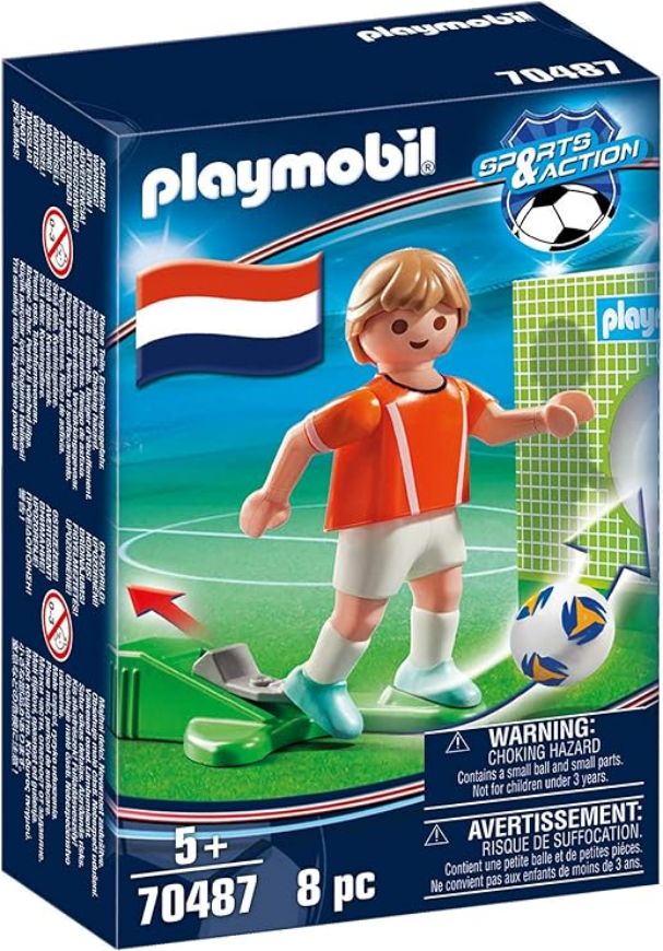 Immagine di PLAYMOBIL 70487 Calciatore Olanda