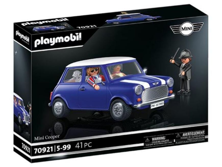 Immagine di PLAYMOBIL MINI COOPER Classic Cars 70921 Mini Cooper, Modellino di Auto per Adulti e Auto Giocattolo