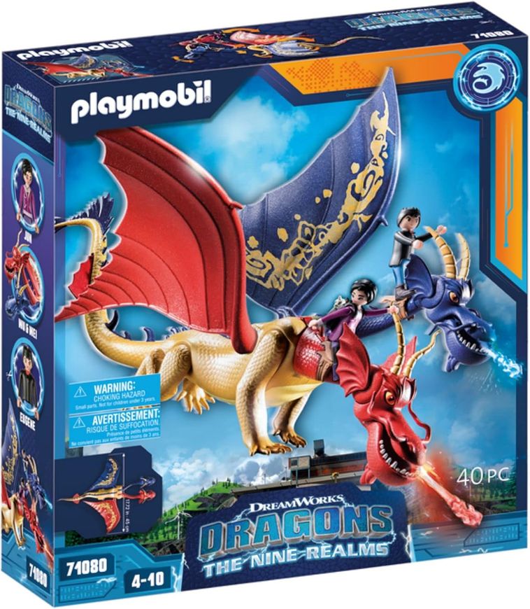 Immagine di PLAYMOBIL DRAGONS 71080 - Dragons Nine Realms: WuWei & Jun