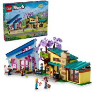 Immagine di LEGO FRIENDS Le Case di Olly e Paisley, Giochi per Bambine e Bambini da 7 Anni in su con 2 Casa Giocattolo da Costruire, Casa sull'Albero, 5 Mini Bamboline, 1 Micro-Doll e 2 Animali Domestici 42620