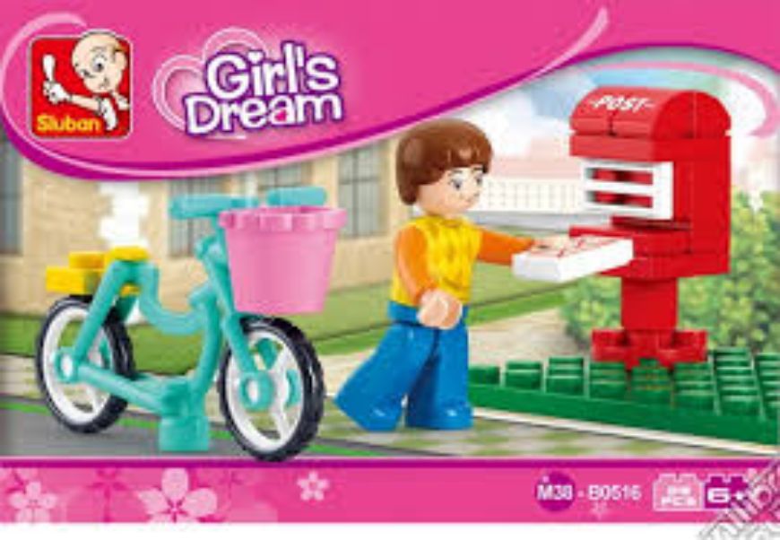 Immagine di PLAYMOBIL GIRLS DREAM Mattoncini del postino Sluban