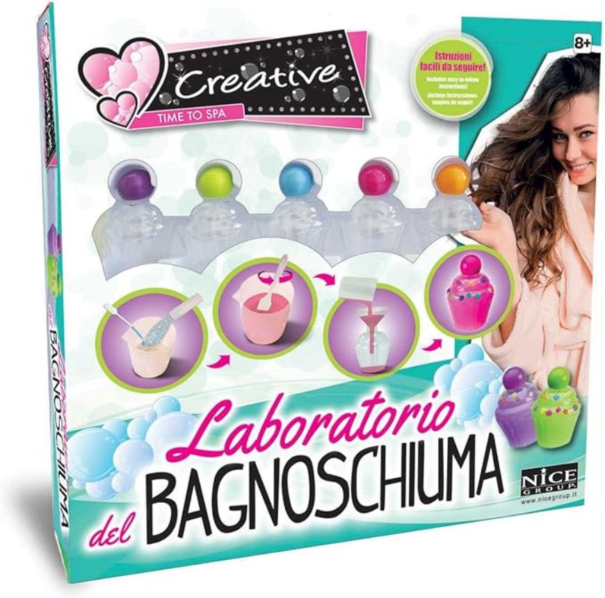 Immagine di LABORATORIO BAGNO SCHIUMA, Creative Time To Spa Crea Il Tuo Bagno Schiuma