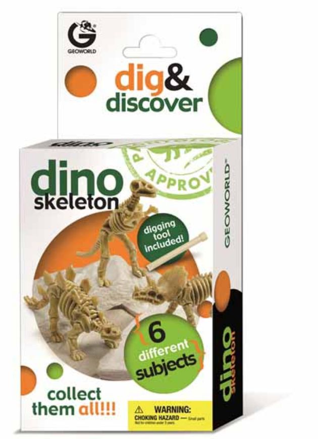 Immagine di DINO  SKELETON, MINI KIT DI SCAVO