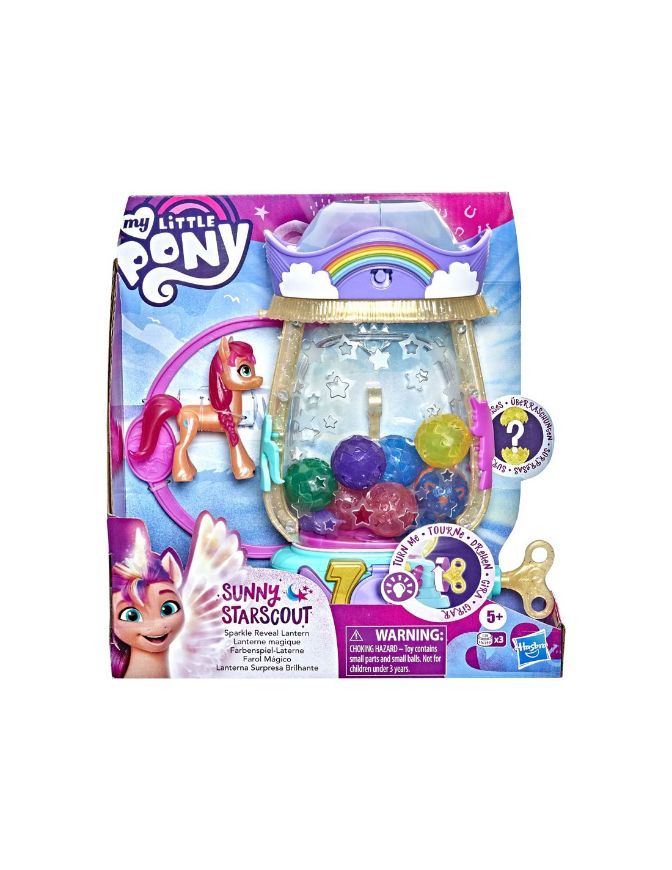 Immagine di LITTLE PONY SUNNY STARSCOUT Pony Hasbro Nuova Generazione - La Lanterna Magica, Giocattolo Che Si Illumina con 25 Pezzi