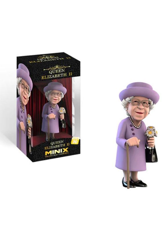 Immagine di MINIX QUEEN ELIZABETH II Figura Statuetta Originale