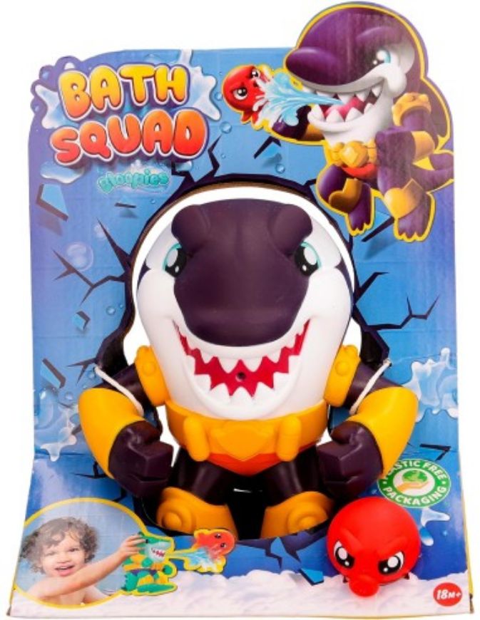 Immagine di BATH SQUAD, Willy - Collectible Bath and Water Toy Un balenottero che spruzza potenti getti d'acqua dalla bocca!
