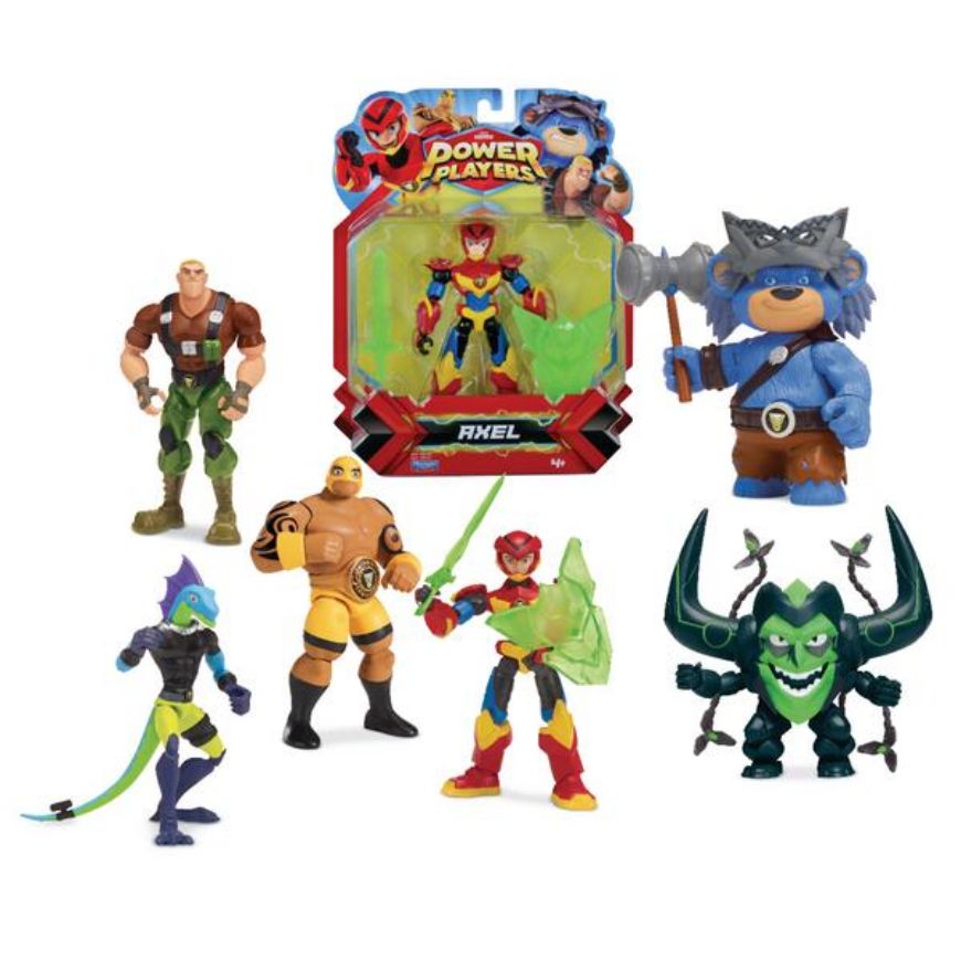 Immagine di POWER PLAYERS BLISTER SINGOLO CON PERSONAGGIO E ACCESSORI