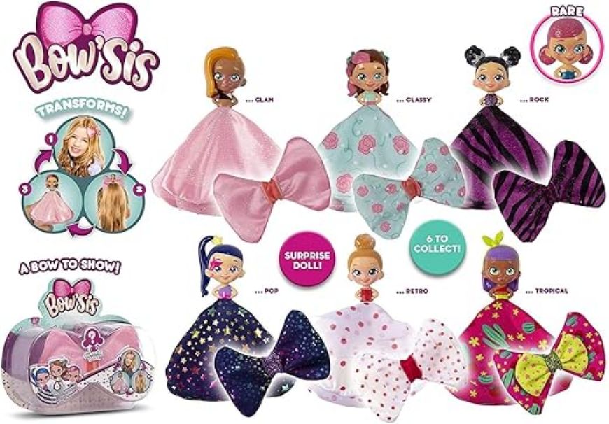Immagine di BOW SIS PAPILLON,  Bowsi'S Personaggi Assortiti a Sorpresa Giocattolo per Bambini