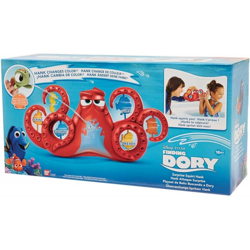 Immagine di DORY SPARA ACQUA, Disney Finding Dory Gioco Bagnetto Hank Bersaglio con Funzione Cambia Colore