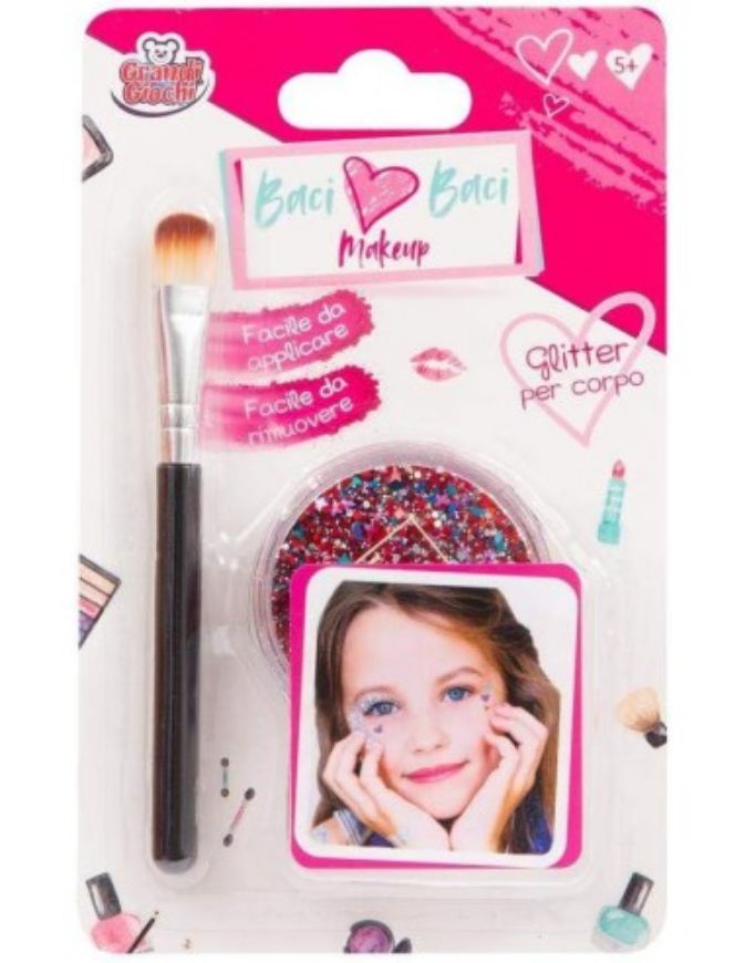 Immagine di GLITTER CORPO, Grandi Giochi Baci Baci Make Up Glitter per Corpo