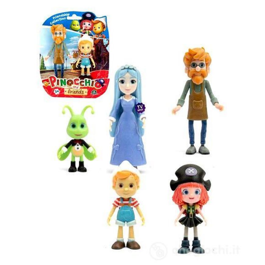 Immagine di PINOCCHIO AND FRIENDS COPPIA PERSONAGGI BLISTER ASSORTITI