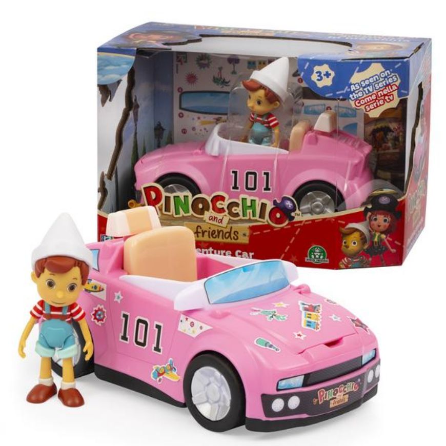 Immagine di PINOCCHIO CAR CON PERSONAGGIO