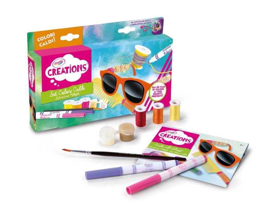 Immagine di SET COLORI CALDI Creations Set Decorazione Occhiali