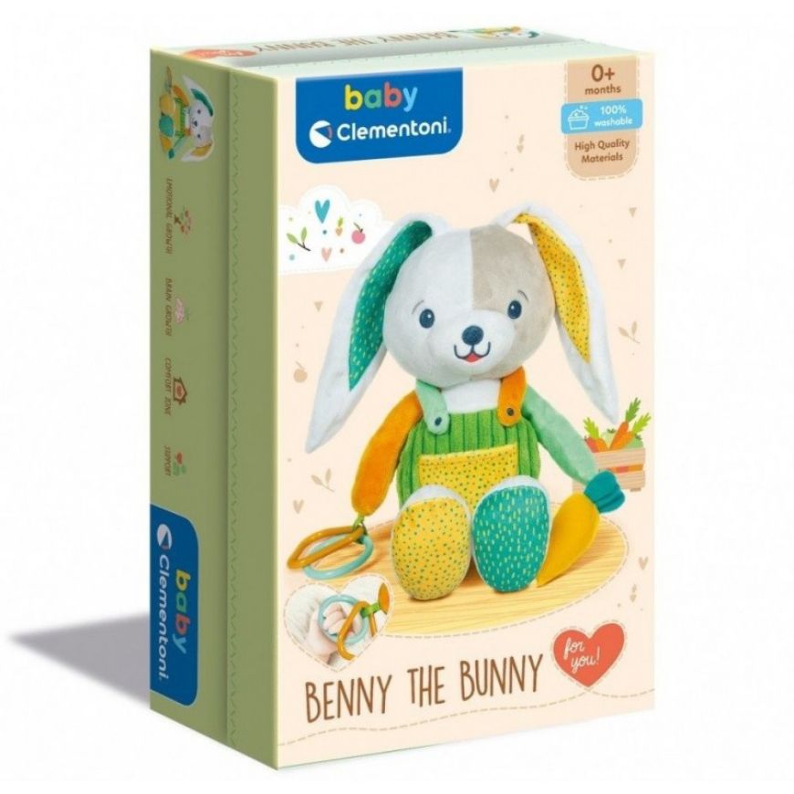 Immagine di BENNY THE BUNNY, Il mio amico. Il Coniglio Peluche. Clementoni 17477