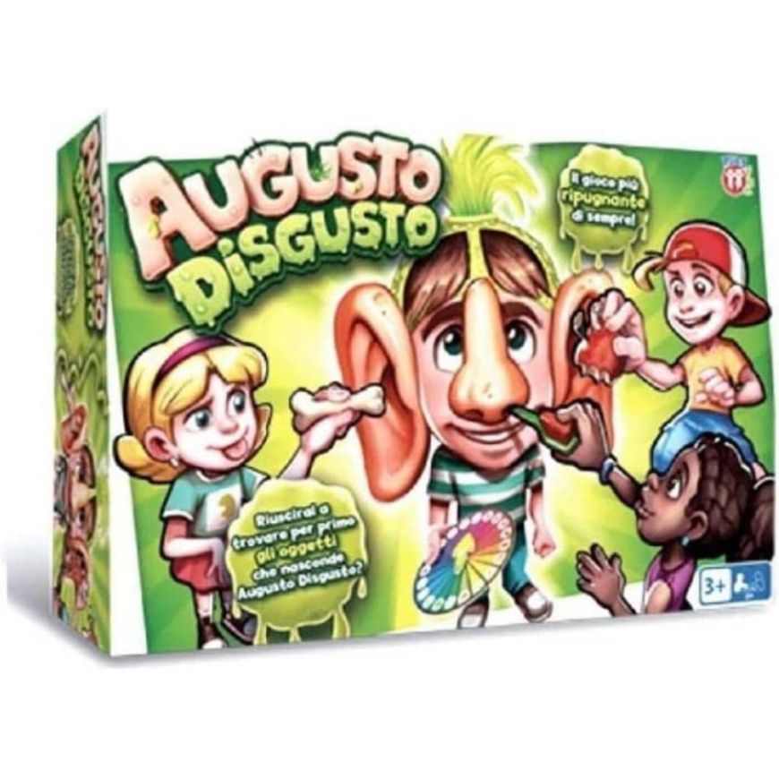 Immagine di AUGUSTO DISGUSTO, Gioco divertente e risate assicurate; Trova le schifezze nascoste nelle orecchie e nel naso