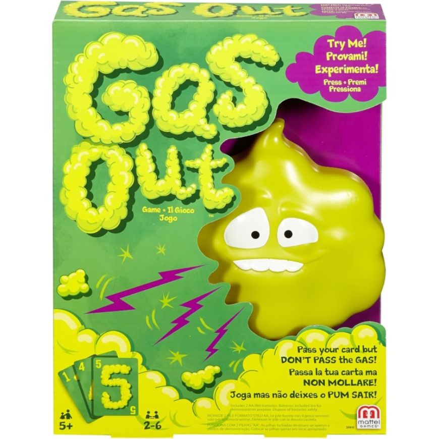 Immagine di GAS OUT, INCLUDE UNA PUZZETTA E 56 CARTE