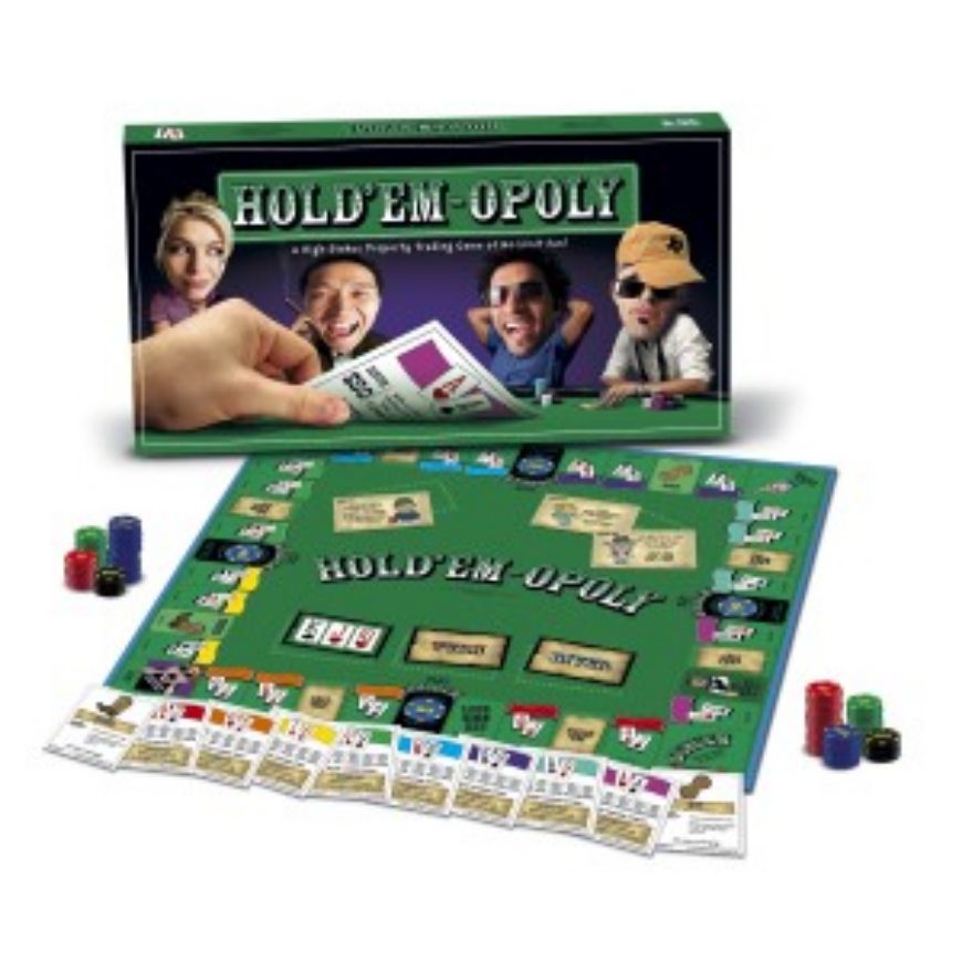 Immagine di HOLD EM OPOLI Gioco di società - Gioco da tavolo