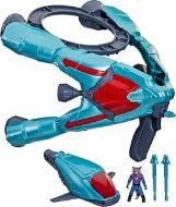 Immagine di MARVEL GUARDIANS Guardiani della Galassia Vol. 3, Navicella Spaziale, Action Figure con Veicolo e Accessorio Blaster, Giocattoli a Tema Supereroi