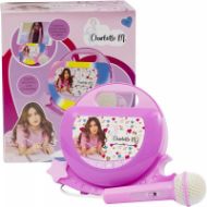 Immagine di CHARLOTTE CANTA TU, il karaoke portatile che ti permette di cantare con Charlotte, con luci led, Multicolore