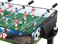 Immagine di WORDCUP, Teorema Giocattoli, calcio balilla edizione worldcup, biliardino da casa con 2 palline e segnapunti e aste telescopiche