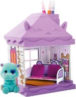 Immagine di FUZZIKINS, I Colora Cuccioli CASETTE, Il Soggiorno Dell'Ippopotamo, cuccioli da colorare, lavare e ricolorare