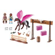 Immagine di PLAYMOBIL MOVIE HE MOVIE MARLA E DEL CON CAVALLO ALATO 70074