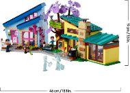 Immagine di LEGO FRIENDS Le Case di Olly e Paisley, Giochi per Bambine e Bambini da 7 Anni in su con 2 Casa Giocattolo da Costruire, Casa sull'Albero, 5 Mini Bamboline, 1 Micro-Doll e 2 Animali Domestici 42620