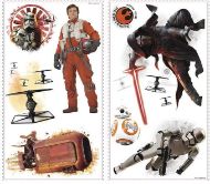 Immagine di STAR WARS STICK S Joy Toy Episodio Vii Adesivi da Parete 4 Fogli, Plastica